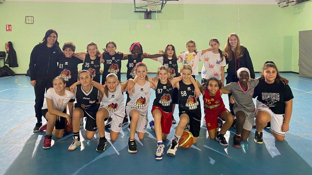 Squadra Under 13 Femminile Stagione 2023-24 Basket Lodi